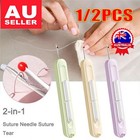 <!--F#f_0-->2 In 1 Needle Threader Seam Ripper Double-End Sewing Tool DIY Cross Stitch Craft<!--F/-->