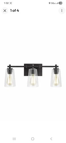 Generation Lightning Vanity 3 Light, Oil Rubbed Bronze VS24303ORB Free Shipping - Picture 2 of 5
