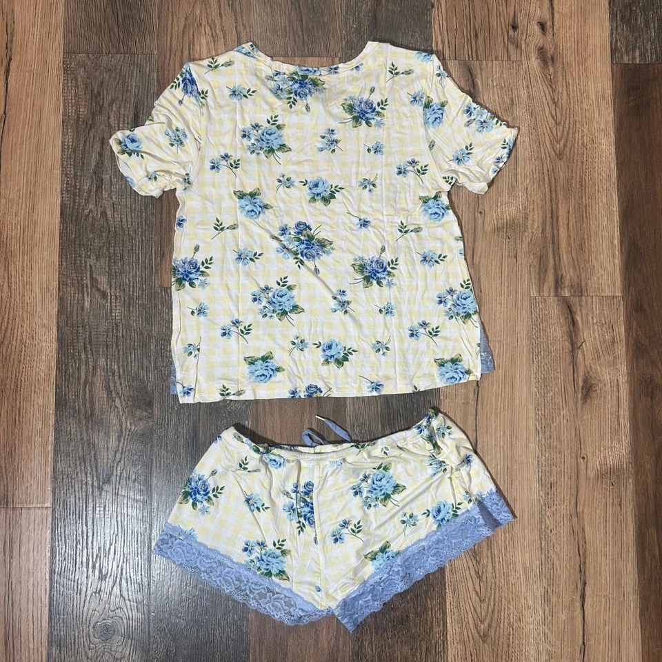 Conjunto corto Honeydew Intimates Something Sweet pijama ralladura guinga talla XL NUEVO SIN ETIQUETAS Foto 4 de 4