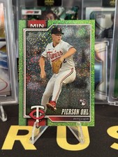 2026 Topps Series 1 Celebration Pierson Ohl #321 Lime Green Confetti SP