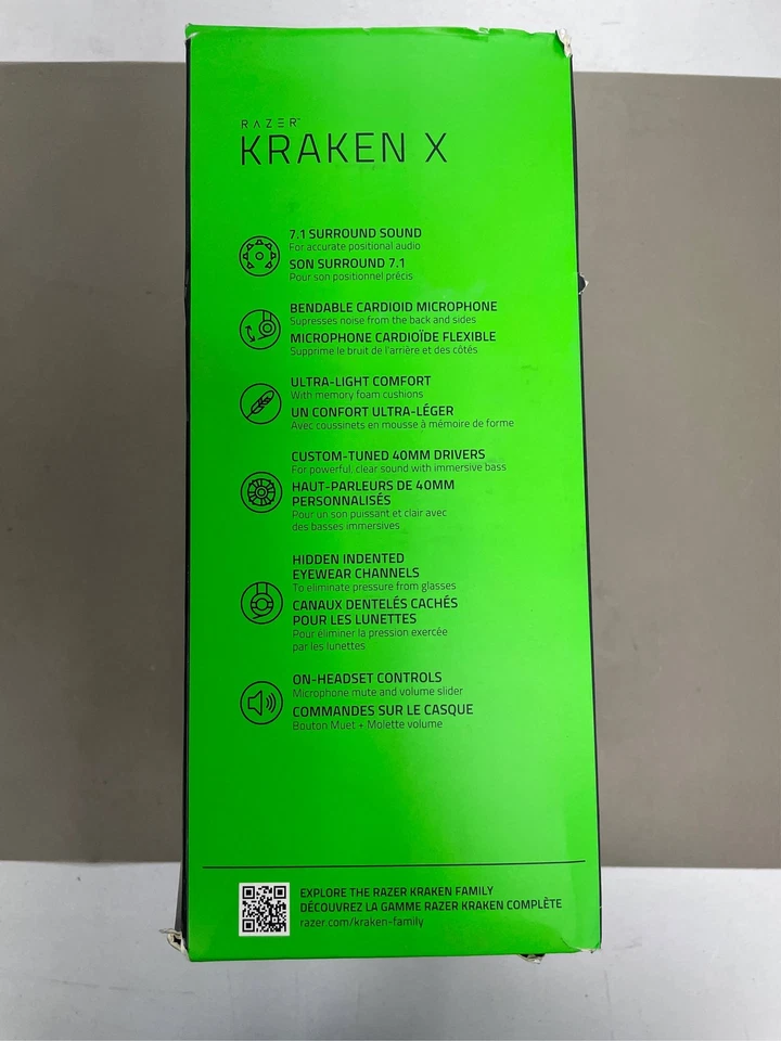 Razer Kraken X Gaming Headset 2 - Image 3 of 3