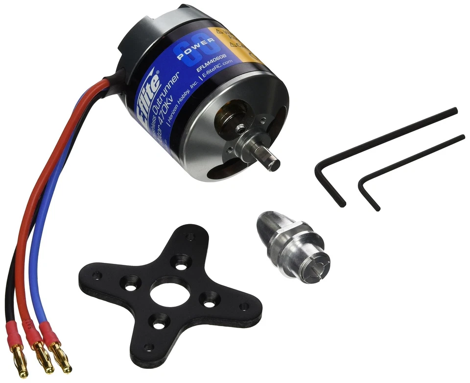 E-flite Power 60 Brushless Outrunner Motor 470Kv EFLM4060B Electric Brushless... - Image 2 of 2