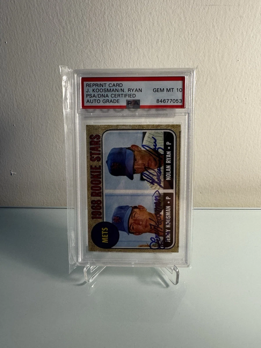 Nolan Ryan Professional Sports Authenticator (PSA) Baseball Sports