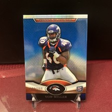 2011 Topps Platinum - Von Miller #27 Blue Refractor /299 (RC)