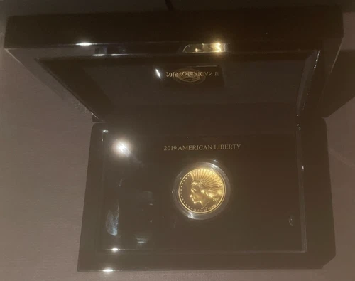 2019 American Liberty GOLD HIGH-RELIEF $100 Coin w/ OGP & COA: 10470