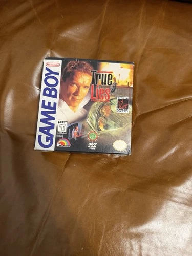 True Lies Nintendo Gameboy Complete In Box