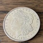 Circulated Raw 1921 - D Morgan Silver Dollar - Denver - Authentic