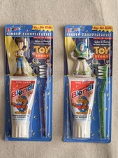 Rzadkie zestawy past do zębów / szczoteczek "Toy Story" 2 Blendi 1997 - sprzedawane tylko w Europie - nowe