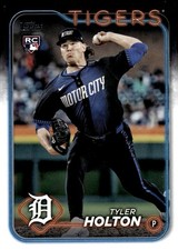 2024 Topps Update US33 Tyler Holton Detroit Tigers Rookie Card