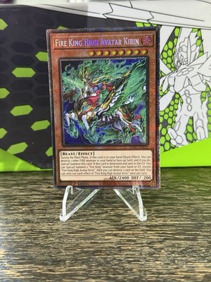 Fire King High Avatar Kirin Starlight Rare RA05-EN032 Rarity Collection V 1st Ed