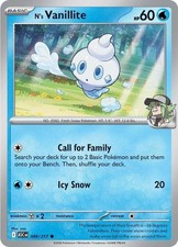 N's Vanillite 049/217 Me: Ascended Heroes Regular