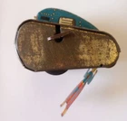 1940 Marx Superman Wind Up Turnover Tank Tossing Toy
