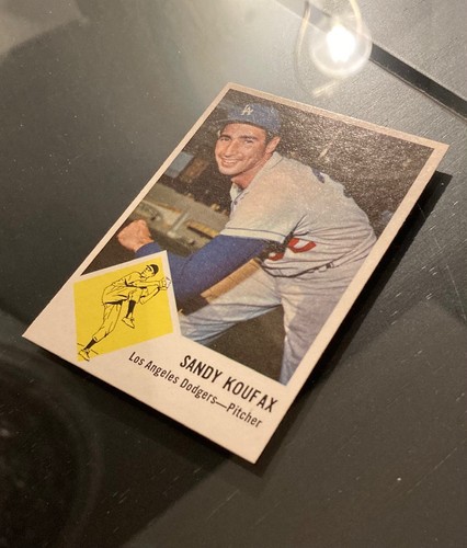 1963 Fleer #42 Sandy Koufax NMMT/NM!* PACK FRESH! STRONG CENTERING/VIVID SURFACE - Picture 4 of 6