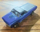 1968 Hot Wheels Redline Custom Fleetside Lot Of 3 Purple Blue Teal