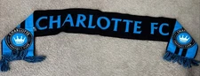 Charlotte FC MLS Soccer Scarf Minted 2022 Official Ruffneck
