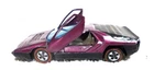 🔥Hot Wheels Redlines 1969 Carabo Repainted Magenta & Black, Dark Brown Interior