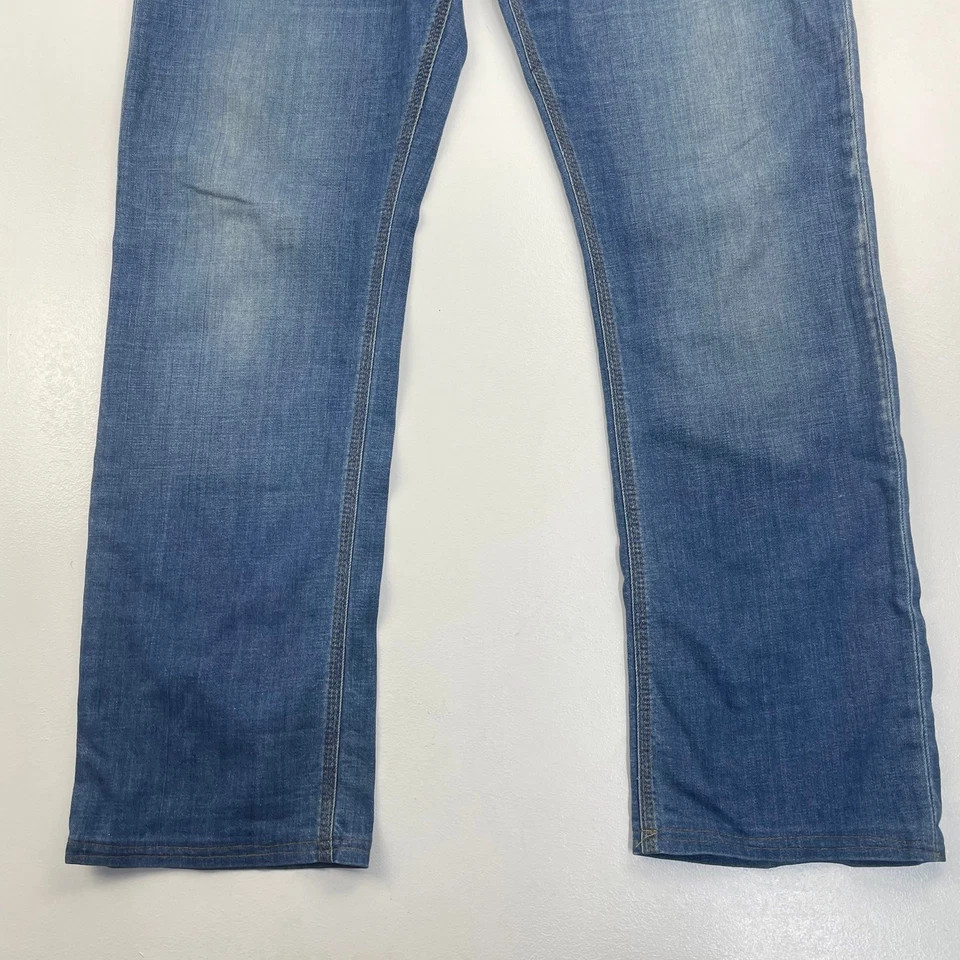 LTB Straight Fit Jeans Classic Blue Stretch Denim Mens Size W36 L34 - Image 2 of 4
