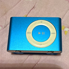 Apple iPod Shuffle 4th Gen 2GB Blue MP3 Player w/ Headphone Jack