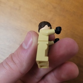 LEGO Ghostbusters Dr. Raymond Stantz Minifigure - gb003 - Set 21108 - WRONG HEAD