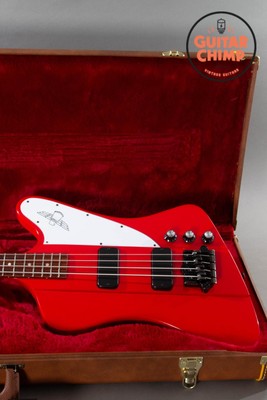 2018 Gibson Thunderbird Bright Cherry   Rare Finish, Factory Babicz