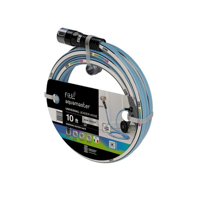 #ad Aquamaster Leader Hose 5 8quot; 10ft High Performance Flexible Hose with Dual Co... $32.81