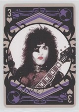 2021 Aquarius KISS Playing Cards Paul Stanley #3H e6j