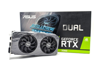 ASUS DUAL GeForce RTX 2060 12GB EVO GDDR6 NVIDIA GPU Grafikkarte Neuwertig - OVP