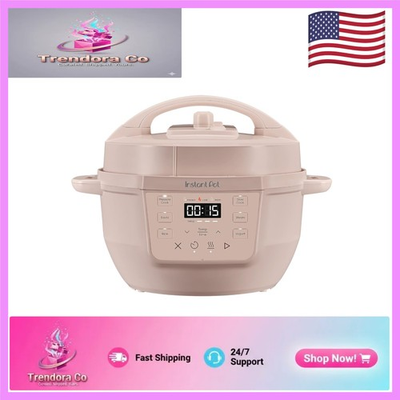 #ad Mighty 4QT RIO 7 in 1 Cooker: Pressure Slow Cook Sauté amp; More in Rosewater $161.99