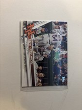 Topps 2017 Series 2 New York Mets Team Card #426 deGrom Harvey Wright Baseball