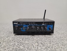 Pyle PTAU45 Stereo Power Amplifier, 120-Watt, 2-Channel, Bluetooth, USB, Aux