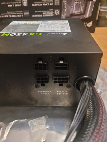 Corsair cx430m Modular Computer Netzteil ATX Gaming PSU PCIE MOLEX INTEL AMD - Bild 14 von 15