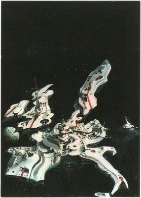 John Berkey Sci-Fi/Fantasy #52 Space Map Single Card 1994 FPG