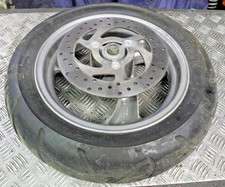 Vorderrad mit Bremsscheibe und Bereifung Peugeot Elystar 50 +TSDI