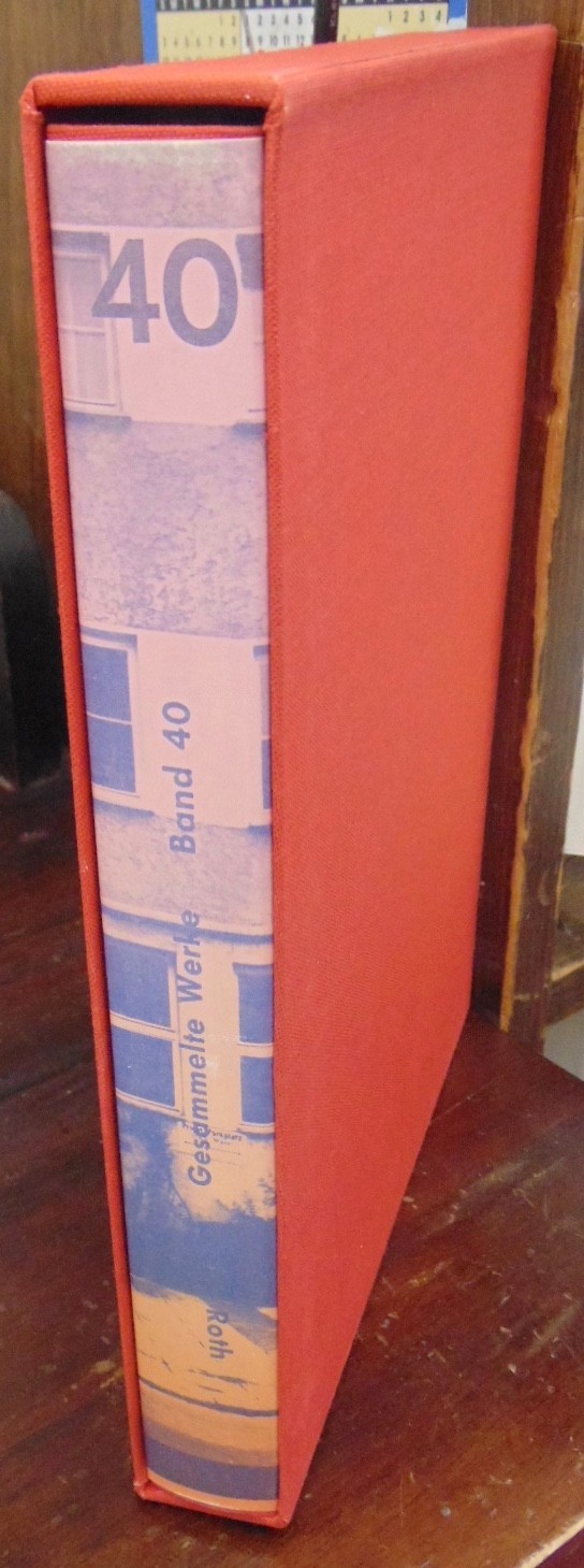 DIETER ROTH - Works 40: Books & Graphics / Sgd. Drawing, Ed of 1000 / Fine/NF