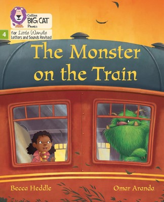 The Monster on the Train | Phase 4 Set 2 | Becca Heddle | Englisch | Taschenbuch
