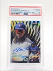 VLADIMIR GUERRERO JR. 2024 TOPPS FINEST SO BRIGHT BLACK AUTO 10/10 PSA 9 Q0521