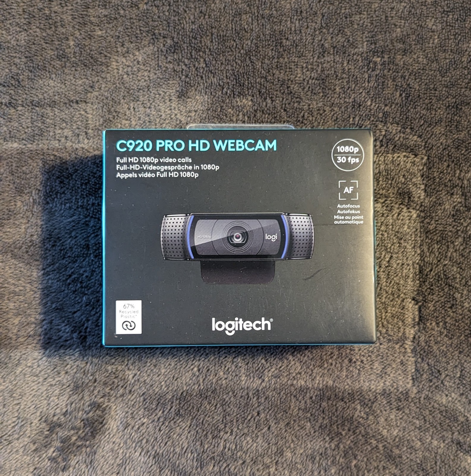Logitech Pro C920 Full HD Webcam 1080p