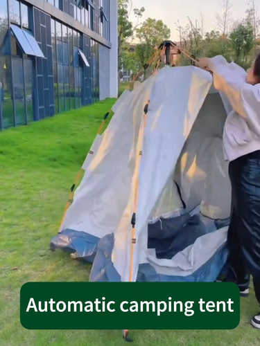DAYSAutomatic Pop-Up Camping Tent, Windproof And Sun-Resistant, Suitable - Video 1 of 1