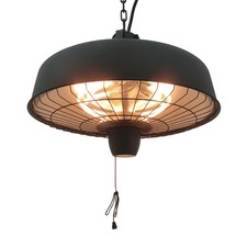 Outsunny Adjustable Infrared Halogen Ceiling Mounted Light Heater 1000/2500W