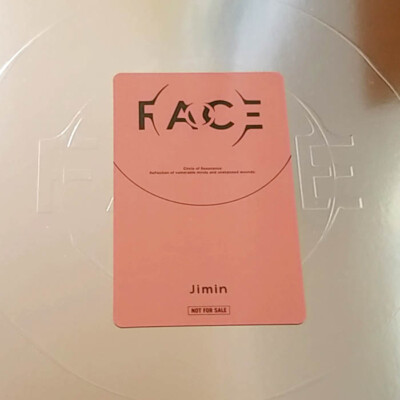 BTS JIMIN FACE ALBUM Universal Music Japan Limited Official