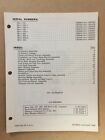 1966 Mercury Model 100 150 200 250 Outboard Boat Motor Dealer Parts List Manual
