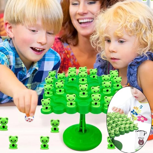 Frosch Balance Spiel, Balance Brettspiel, Balanced Tree für zwei Spieler  - Bild 5 von 6