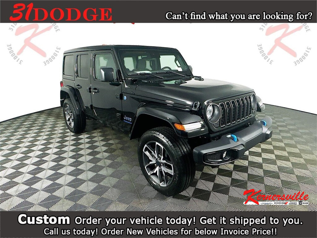 2024 Jeep Wrangler Sport S 4XE 4WD 4Door Hybrid SUV Blue Tow Hooks Remote Start eBay