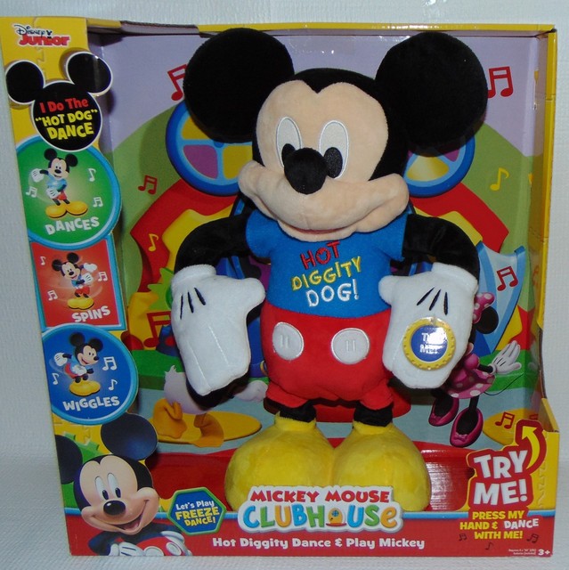 Disney Junior Disney Mickey Mouse Clubhouse Hot Diggity Dancing Interactive Toy for sale online