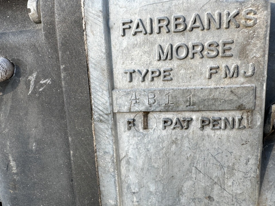 Vintage Fairbanks Morse FMJ AB11 Good Shape eBay