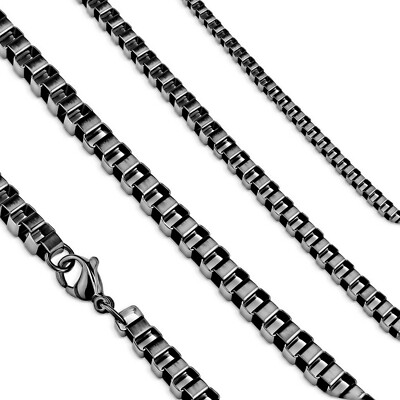 【BLACKPURPLE】4B BIC BOSS CHAIN NECKLACE Bone Crusher - Big Jimmy Pendant - Necklace (834)