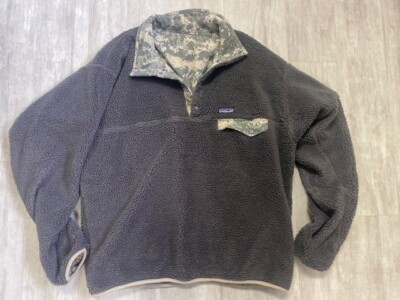 Vintage Patagonia MARS Reversible Camo & Blue Fleece Jacket Vintage Patagonia MARS Reversible Camo & Blue Fleece Jacket