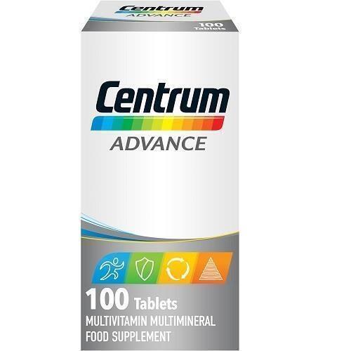 Centrum Advance Multivitamin Tablets Pack of 100 (Expiry Date 01/10