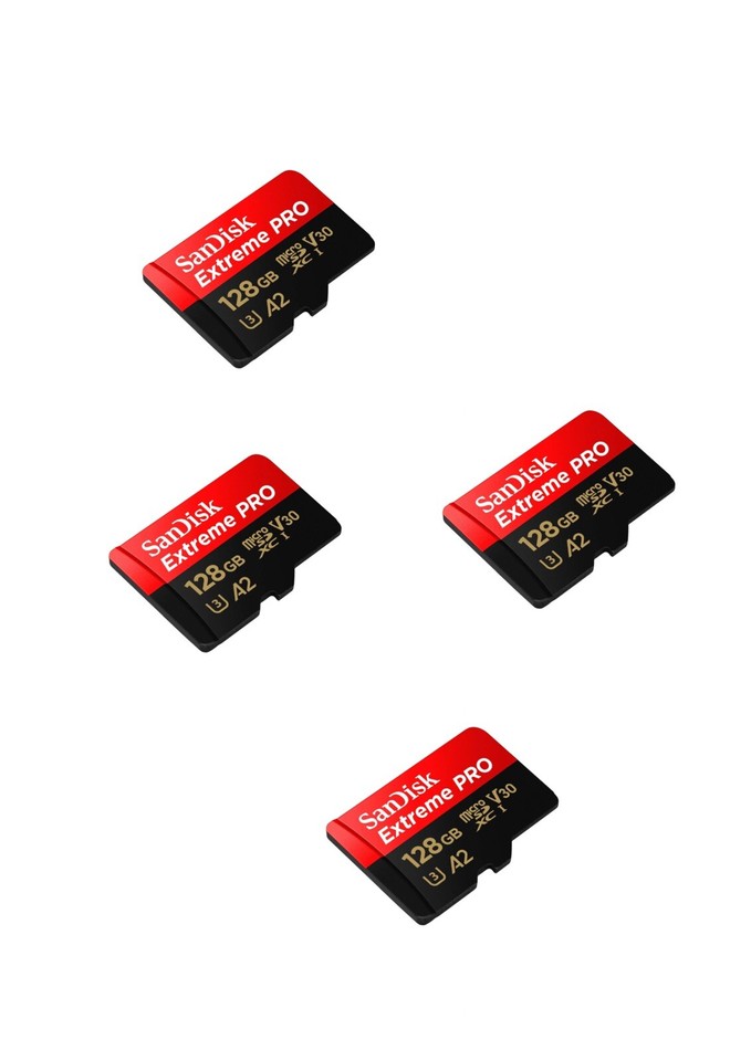 SanDisk 128GB Extreme PRO microSDXC+Adapter Card A2 Sdhc Micro Sd DJI