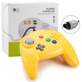 For Nintendo N64 Wired Game Console Upgraded Controller Gamepad Joystick Joypad